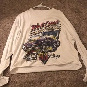 Brandy melville west coast long sleeve top